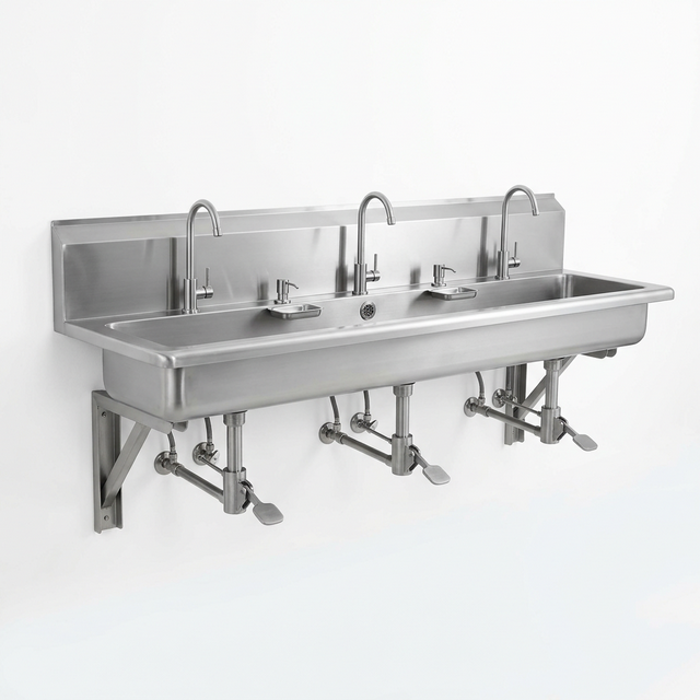 Lavamanos Múltiple 3 Puestos - imagen 1